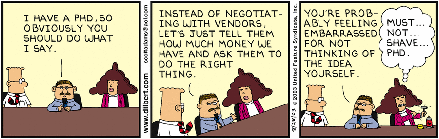 Dilbert Cartoon